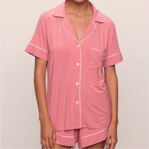 JOYARZA Charming Pink Polka Dot Women's Pajama Set NWOT - Picture 5 of 8